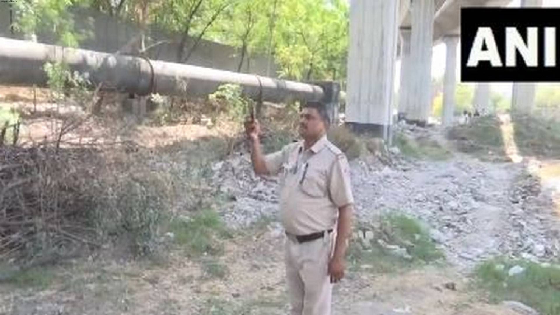 Delhi police patrol areas with Jal Board water pipelines to secure against theft, damage